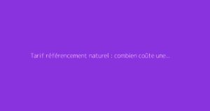 Tarif référencement naturel : combien coûte une prestation
