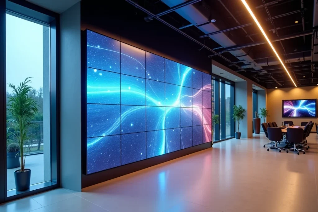 Comment le mur d'images led fabriqué en france transforme votre communication d'entreprise